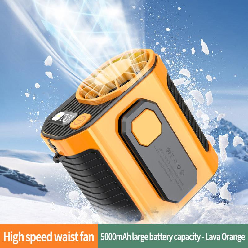 Portable Multi-Functional Fans with Extremely Long Battery Life and Large Capacity, Offering Multiple Wind Speed Settings, Allowing You to Bid Farewell to the Sweltering Heat of Summer.